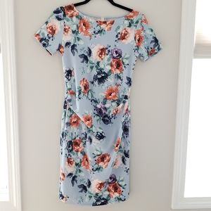 Pinkblush maternity floral dress